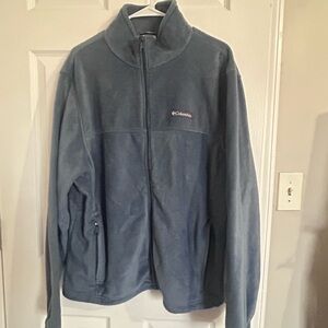 Columbia Men’s XL  Full-Zip Fleece Jacket - Slate Blue